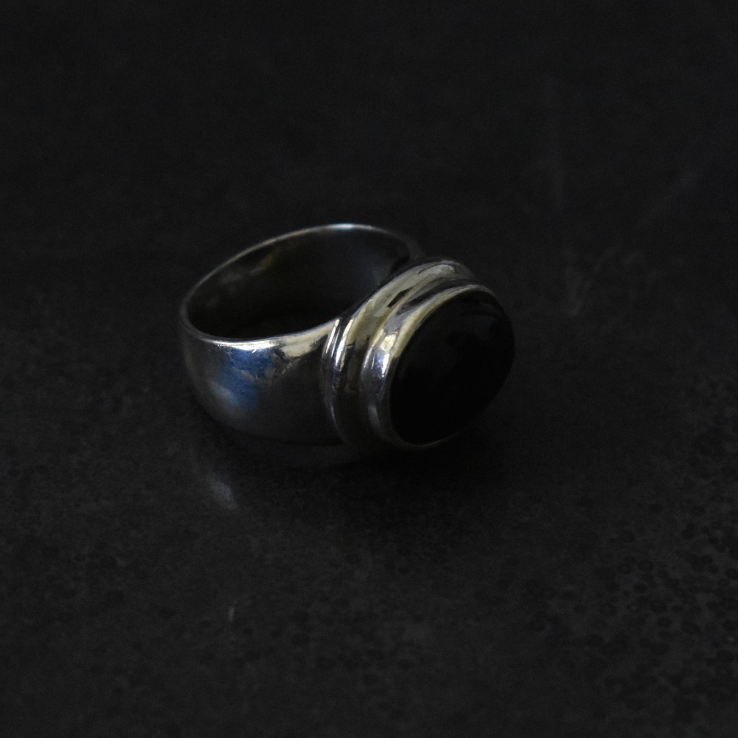 Vintage Onyx Cigar Ring