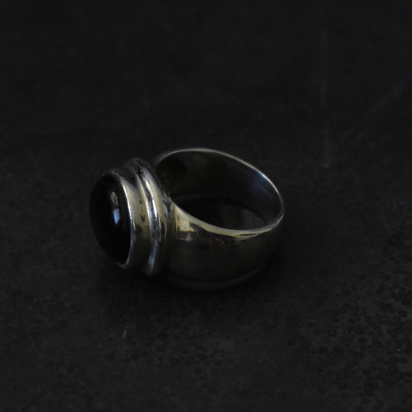 Vintage Onyx Cigar Ring