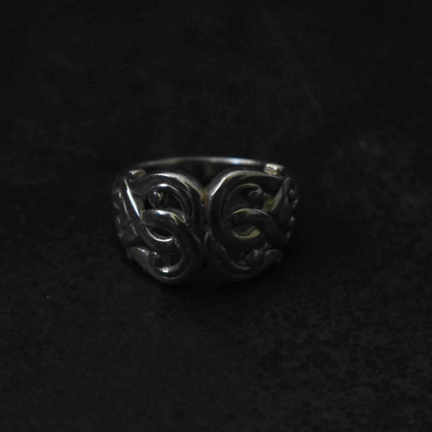 The Open Scroll Ring