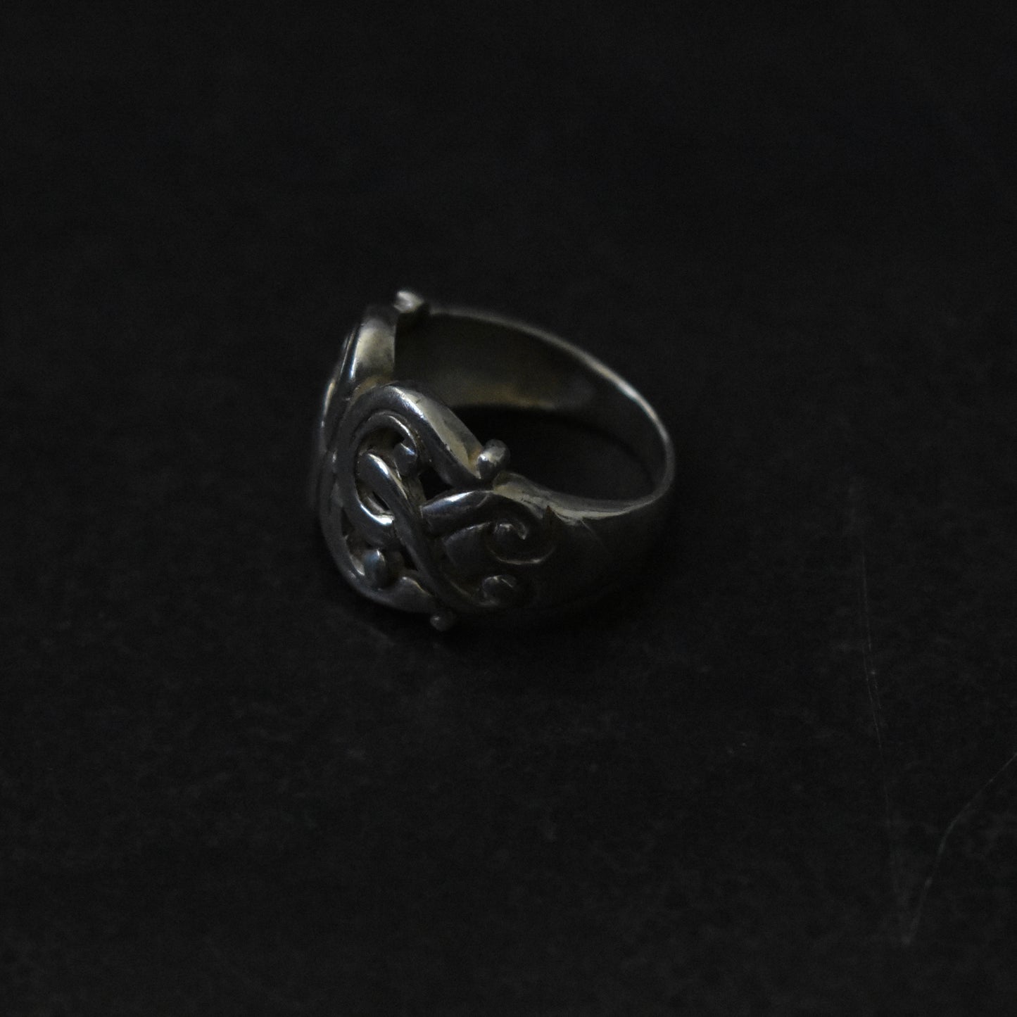 The Open Scroll Ring