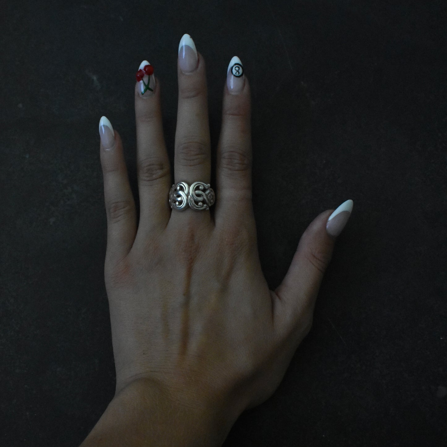 The Open Scroll Ring
