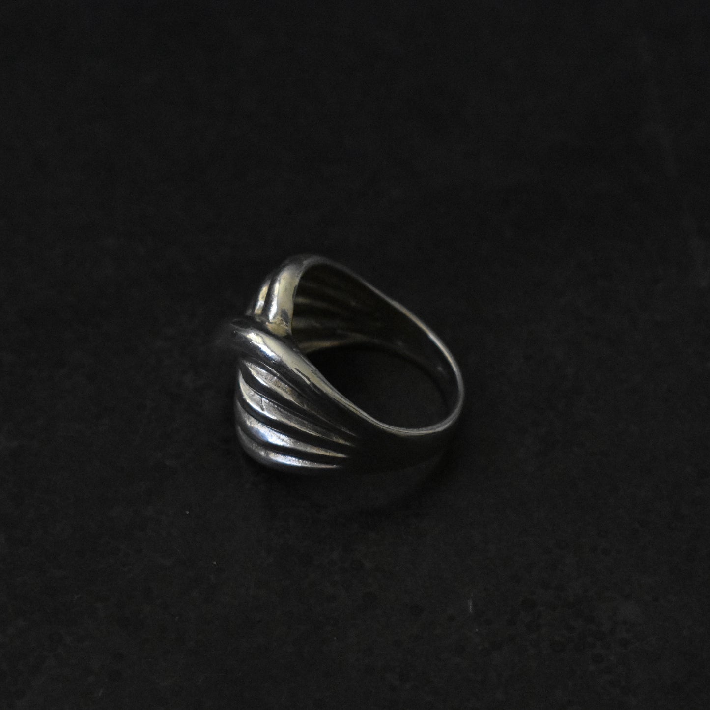 Vintage Twist Of Eternity Ring