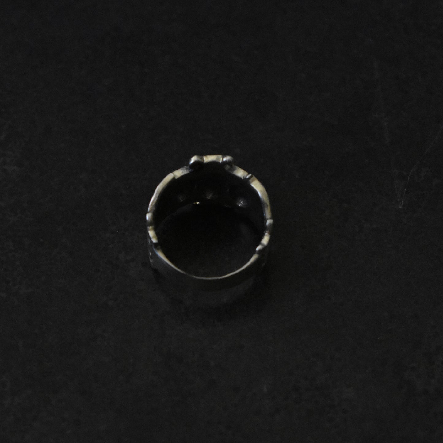 Extraterrestrial Skull Band Ring