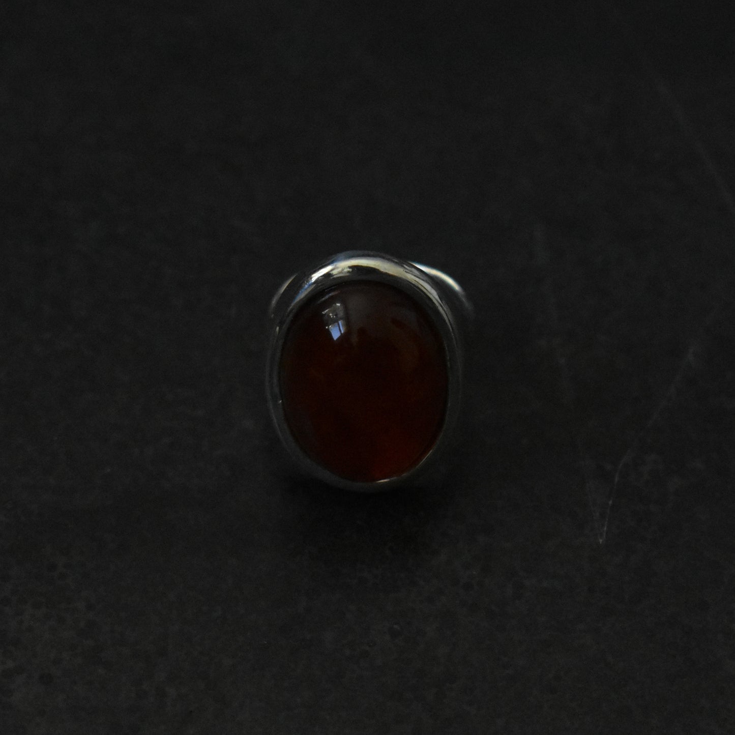 Vintage Amber Cocktail Ring
