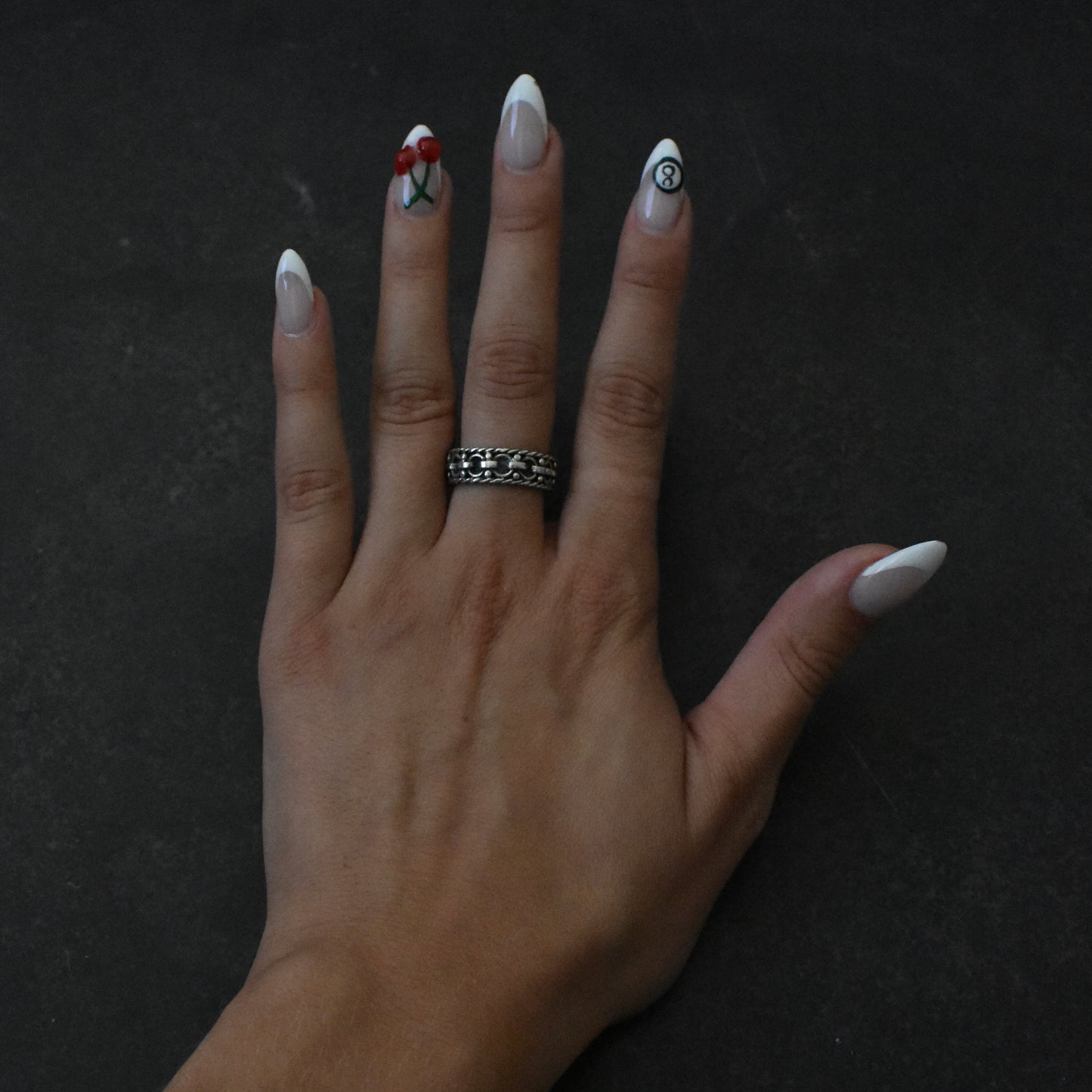 Vintage Chain Link Band Ring