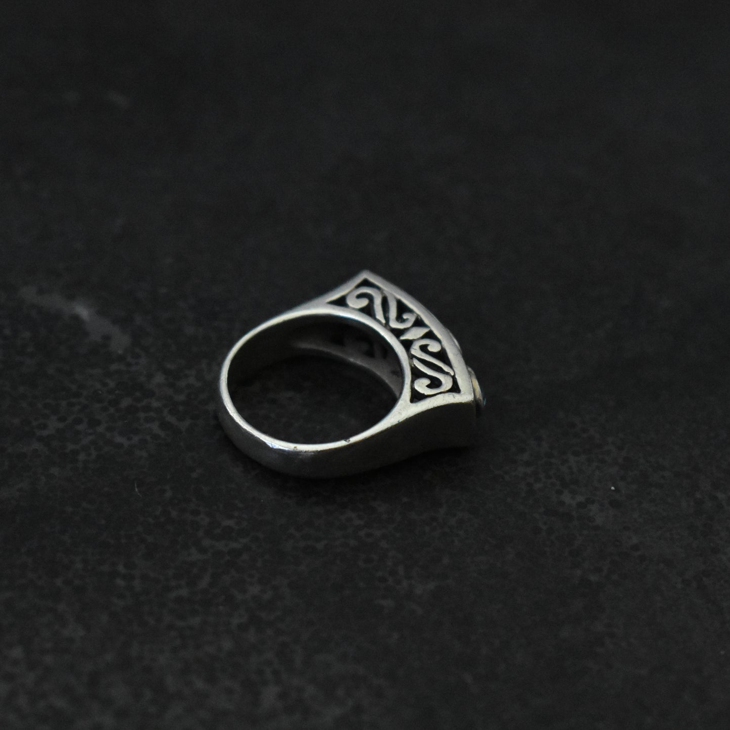 The Vintage Topaz Trinity Ring