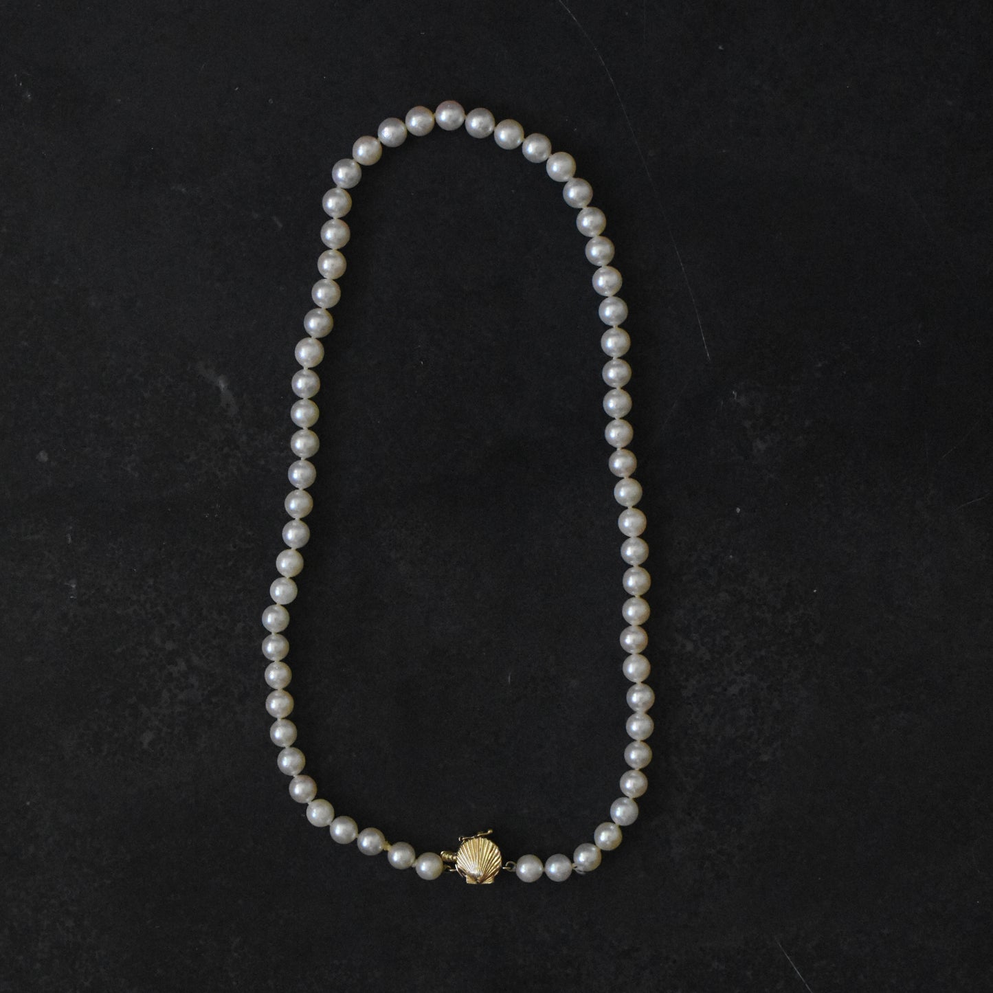 Vintage Cultured Pearl Necklace Strand