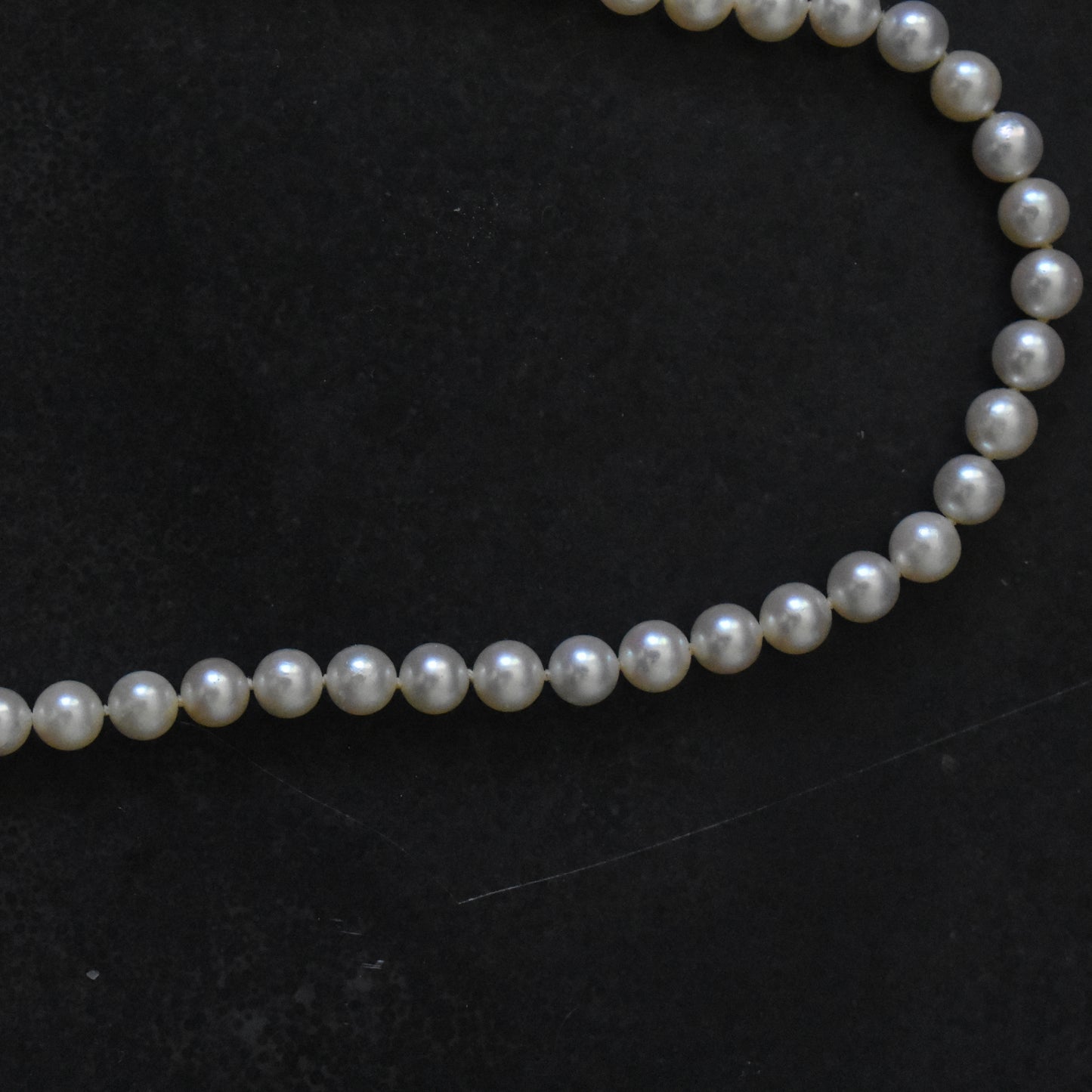Vintage Cultured Pearl Necklace Strand