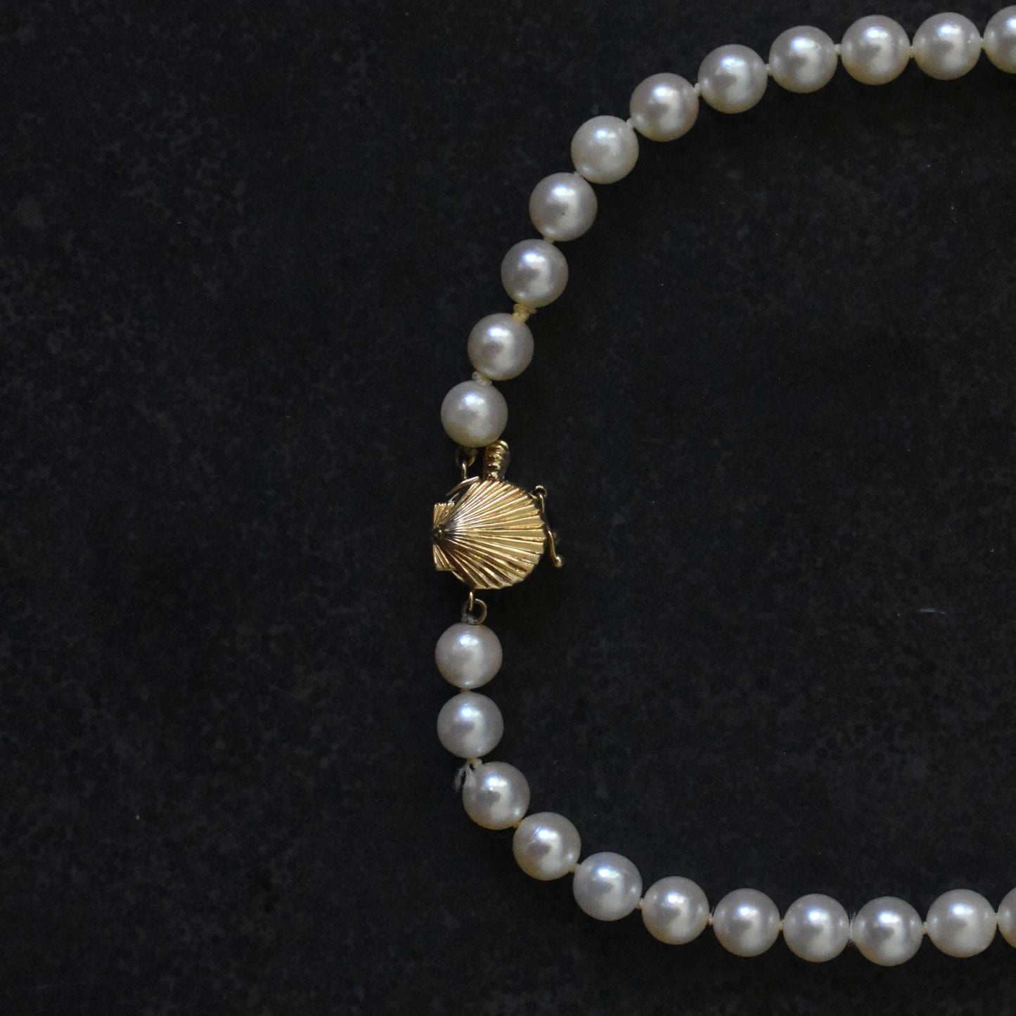 Vintage Cultured Pearl Necklace Strand