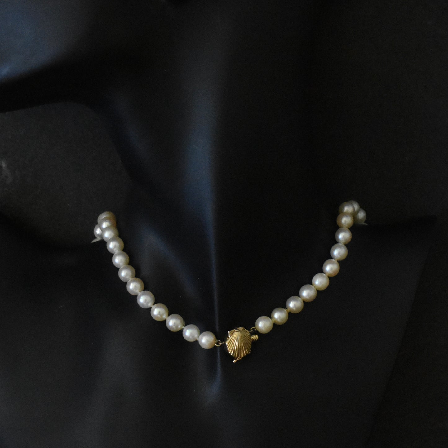 Vintage Cultured Pearl Necklace Strand