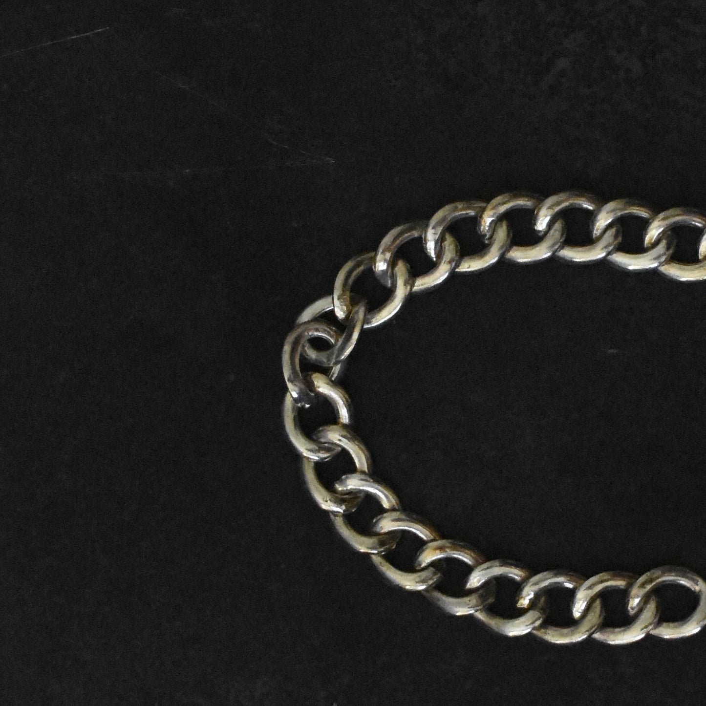 Curb Link Toggle Bracelet