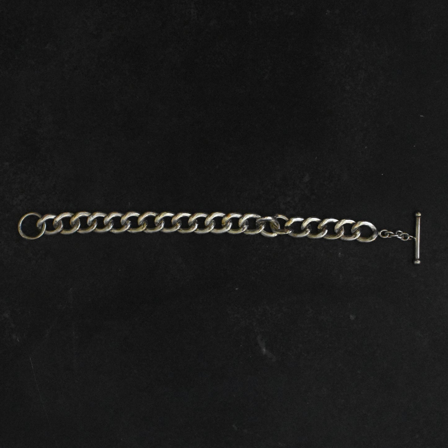 Curb Link Toggle Bracelet