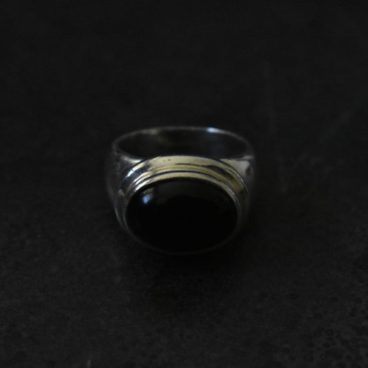 Vintage Onyx Cigar Ring