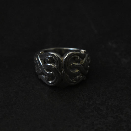 The Open Scroll Ring