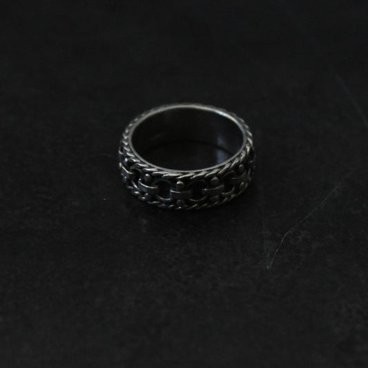 Vintage Chain Link Band Ring