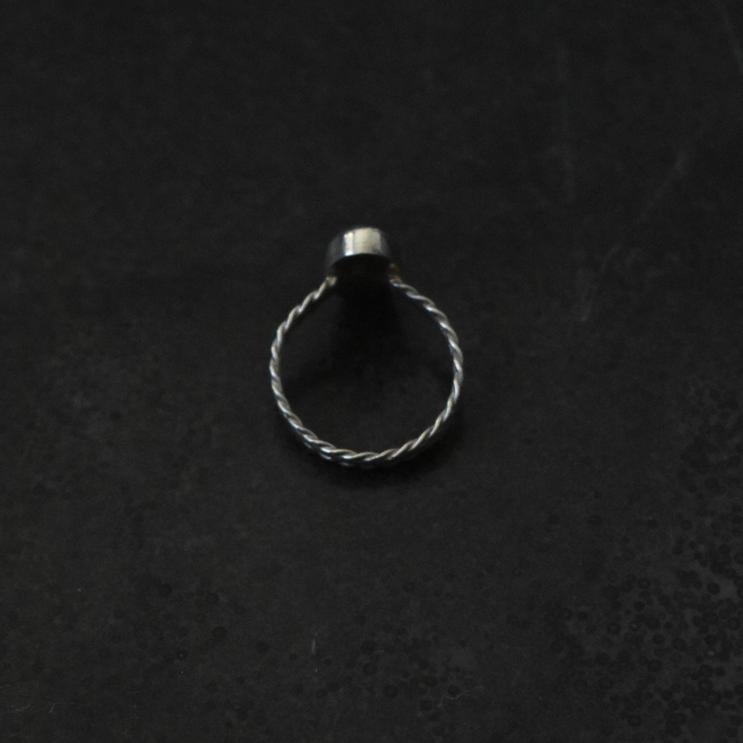 Vintage Elongated Moonstone Ring